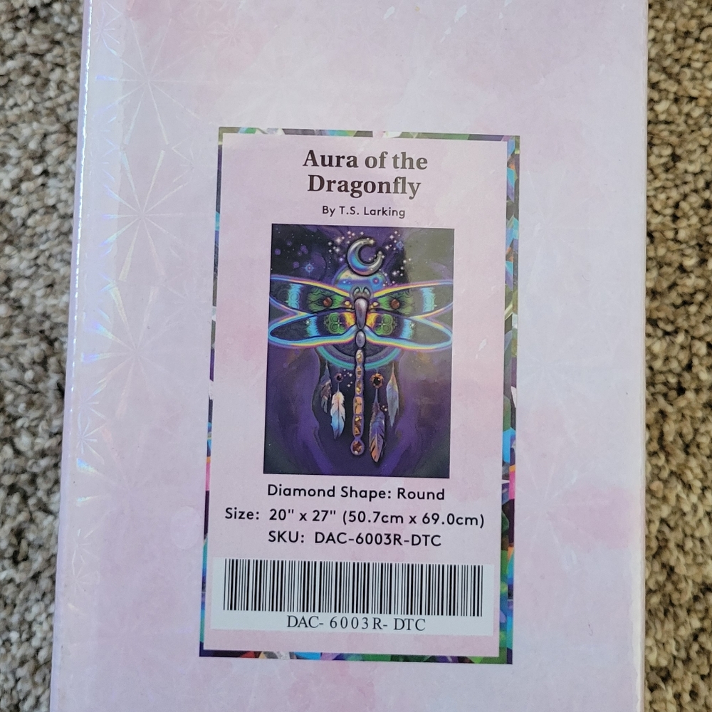 Diamond Art Club Aura of the Dragonfly